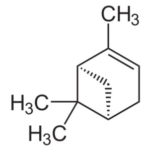 a-Pinene molecule