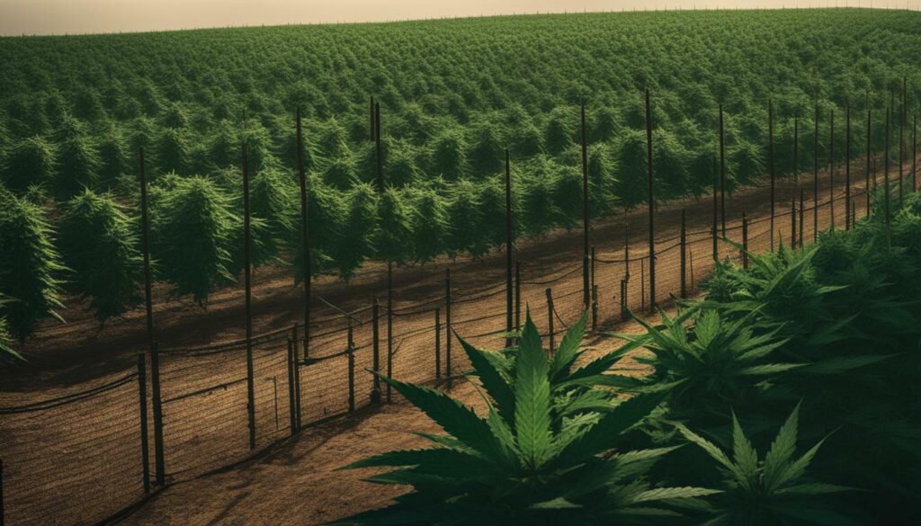 illegal immigration and the price of cannabis