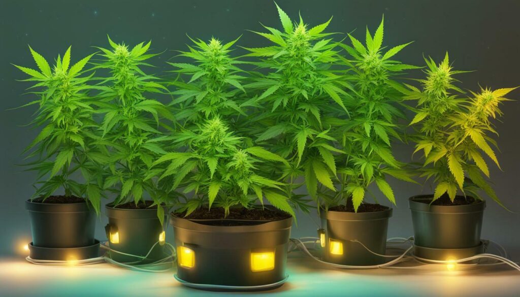 light cycle for cannabis plant